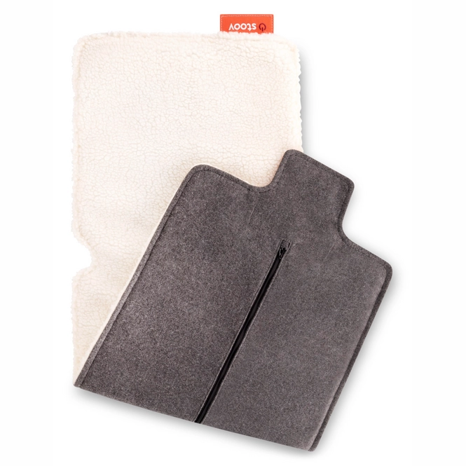 Heizdecke Stoov® Big Hug USB Woolly White Gartenauflagenstore.de